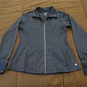 Apana lightweight blue/black women’s jacket size M.